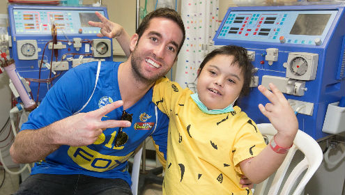 ''כיף גדול להגיע לכאן, החיים האמיתיים הם פה''