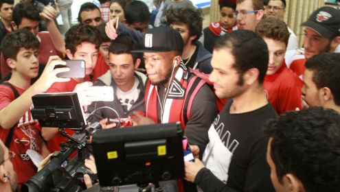 ''שמעתי שהאוהדים כאן משוגעים כמוני''