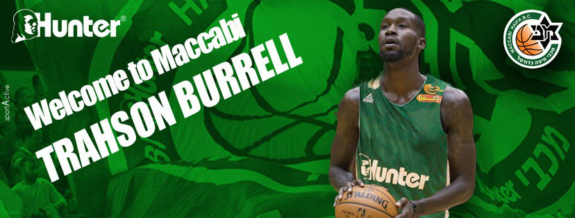 ת'רסון בורל חתם במכבי "Hunter" חיפה