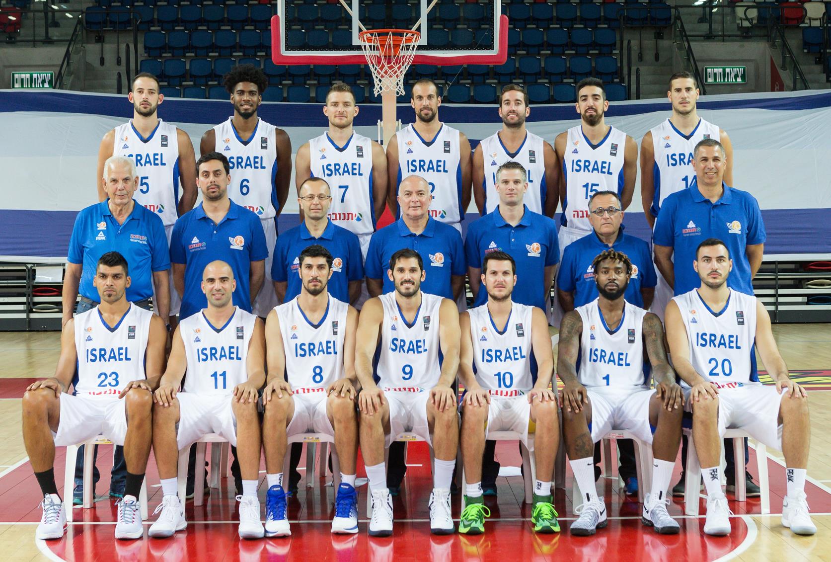 נקבע סגל נבחרת ישראל ליורובאסקט