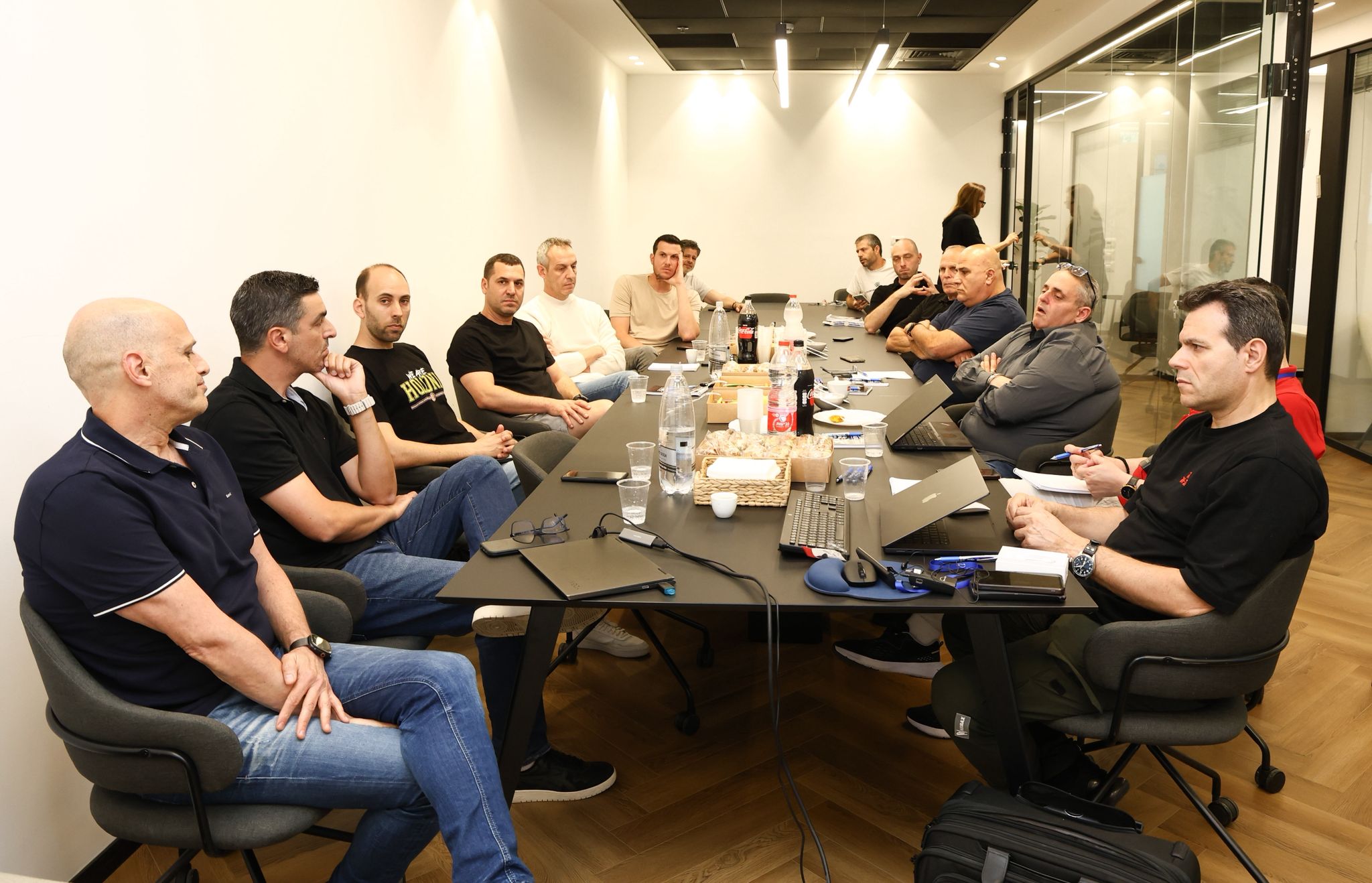 מפגש בין מאמני קבוצות חצי הגמר לשופטים