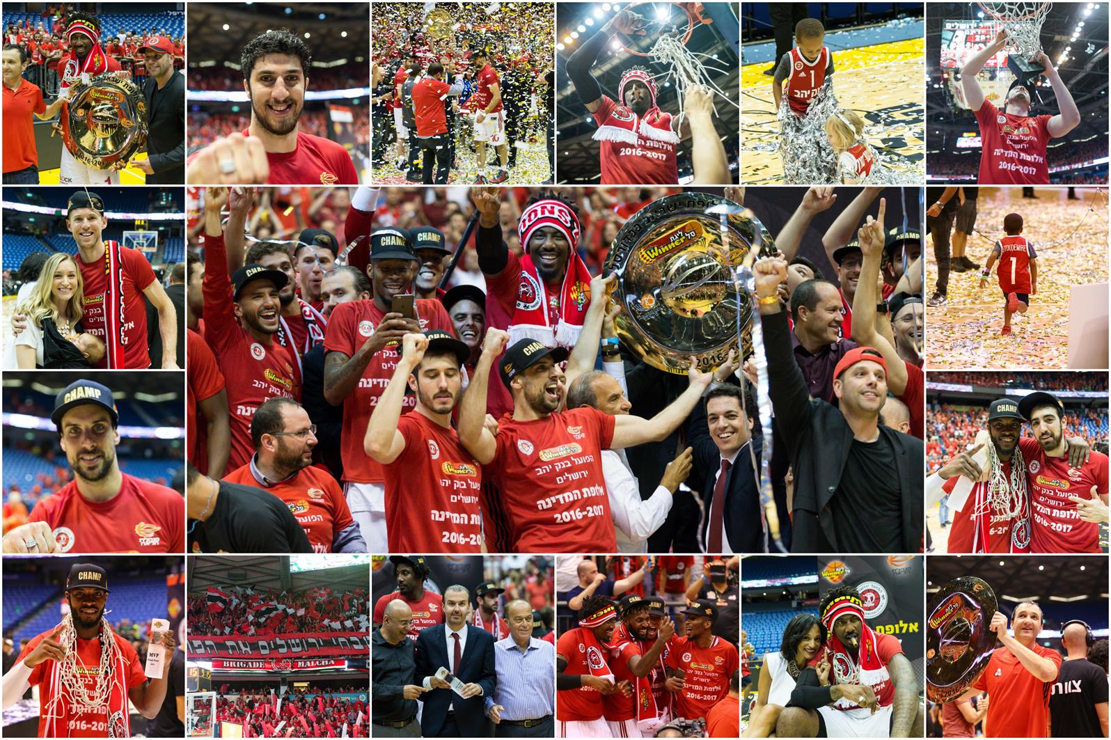 צפו: אלבום התמונות של האלופה באדום