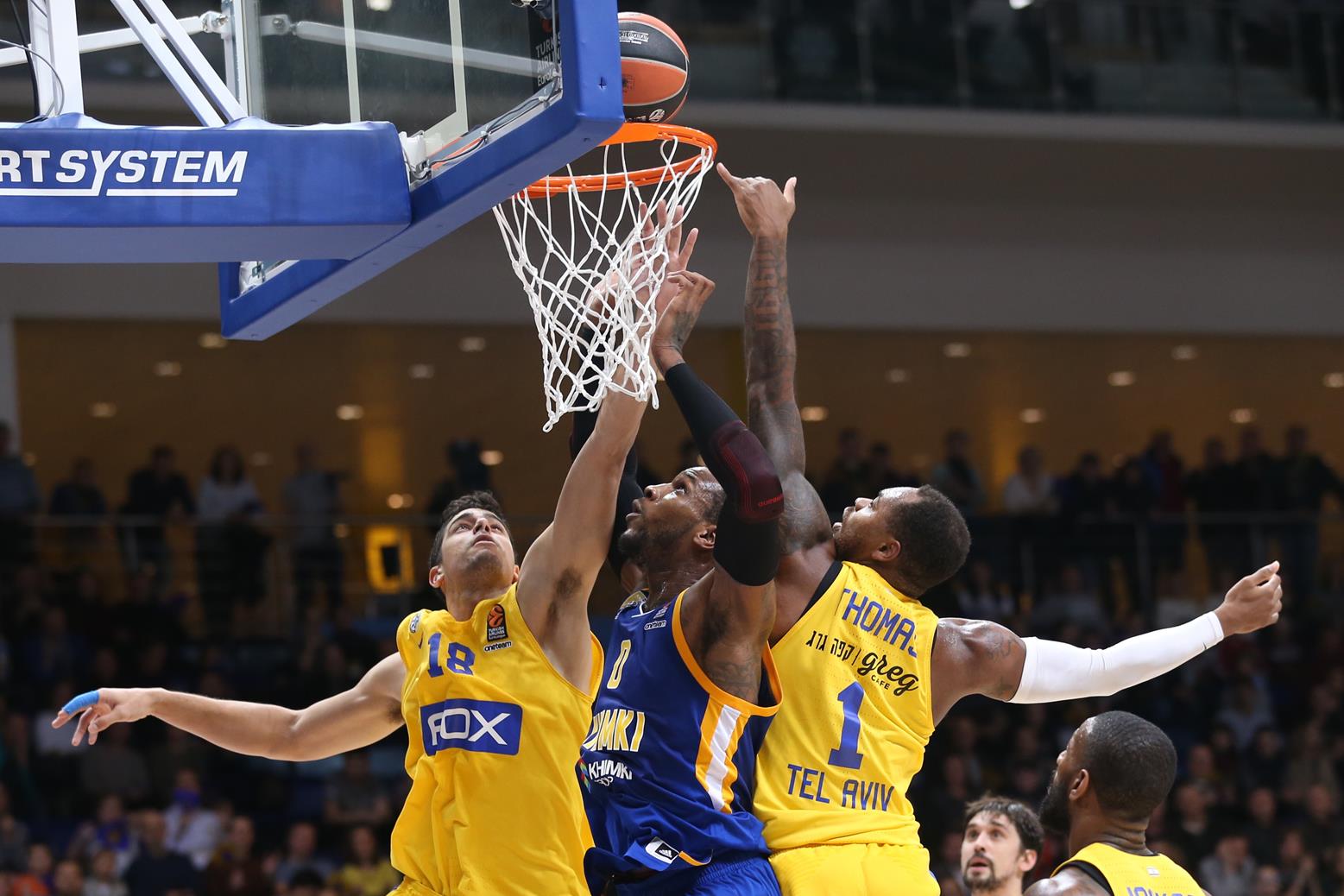 יורוליג: ניצחון גדול לצהובים ברוסיה