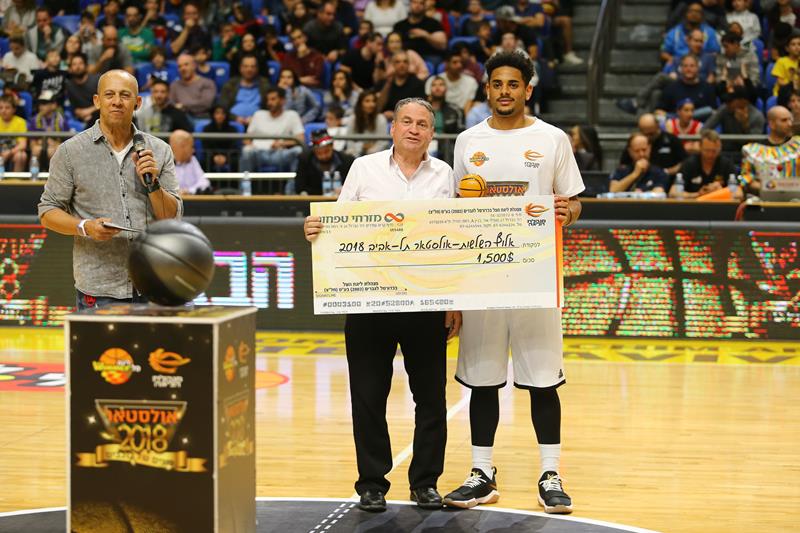 אלוף תחרות השלשות: קורי וובסטר