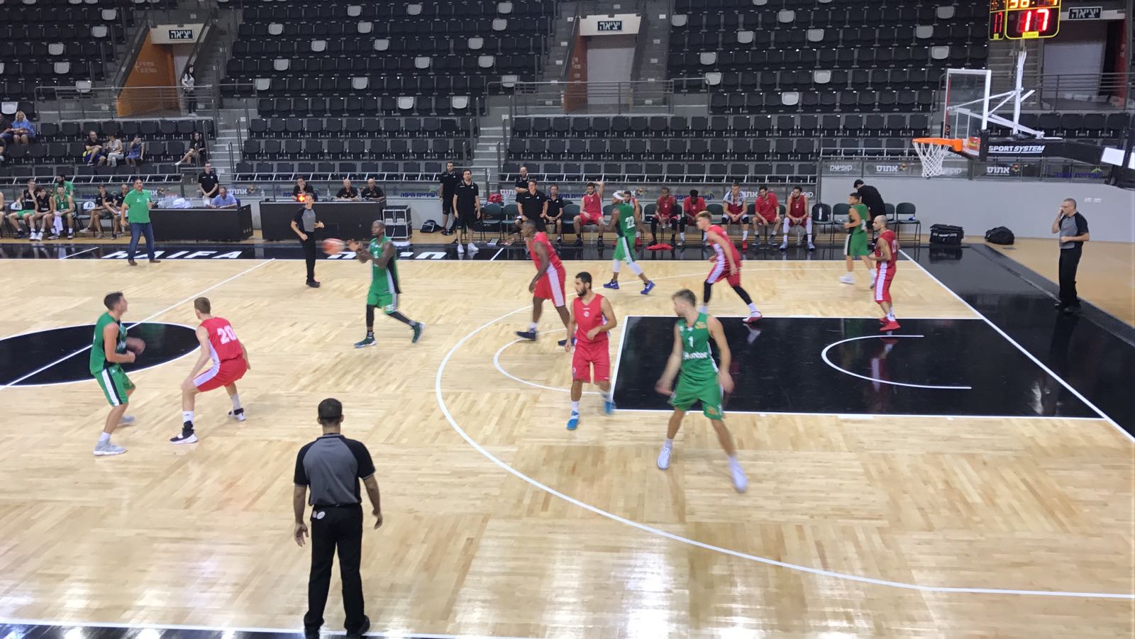 אימון: האלופה גברה על סגניתה