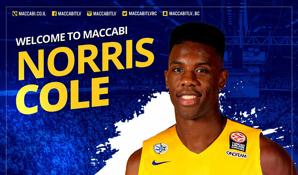 אלוף NBA בצהוב: נוריס קול חתם