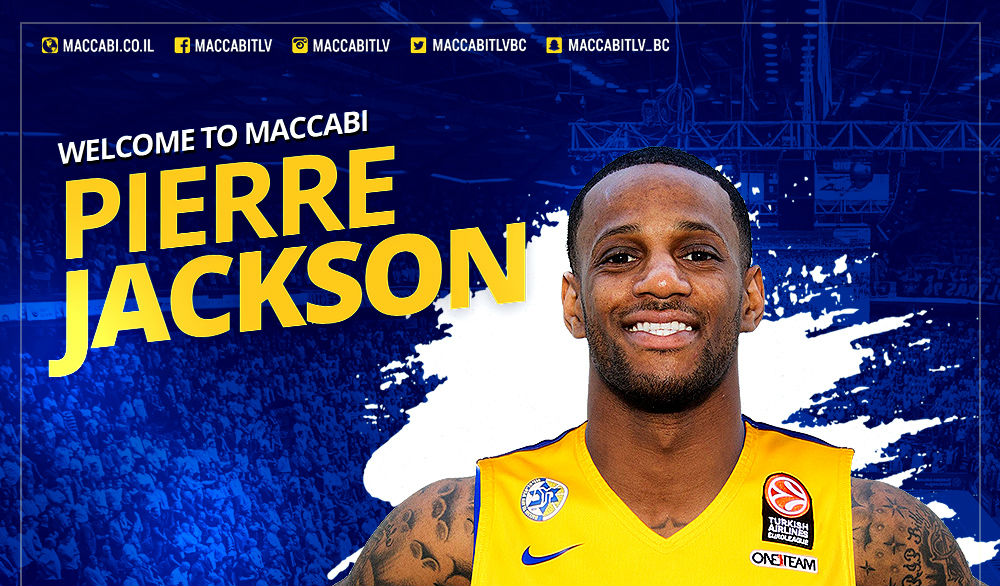 מדאלאס למכבי ת"א: פייר ג'קסון חתם