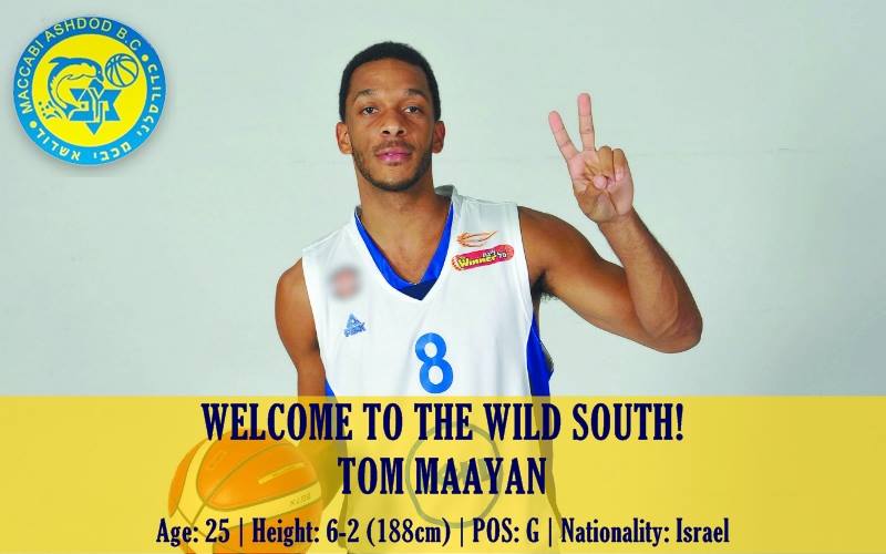 דולפין חדש: תום מעיין מגיע לאשדוד