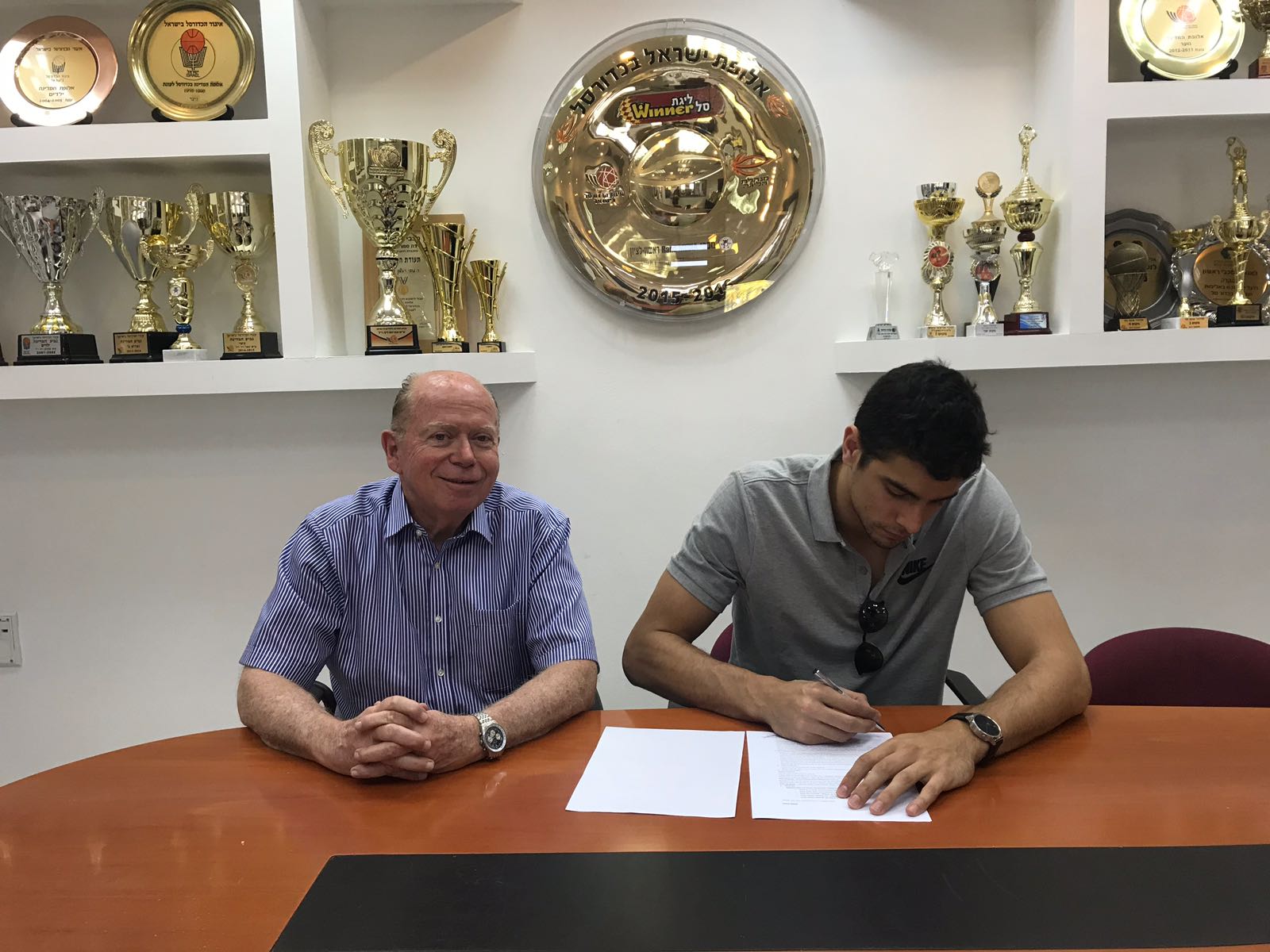 איתי שגב חתם במכבי ראשון לציון