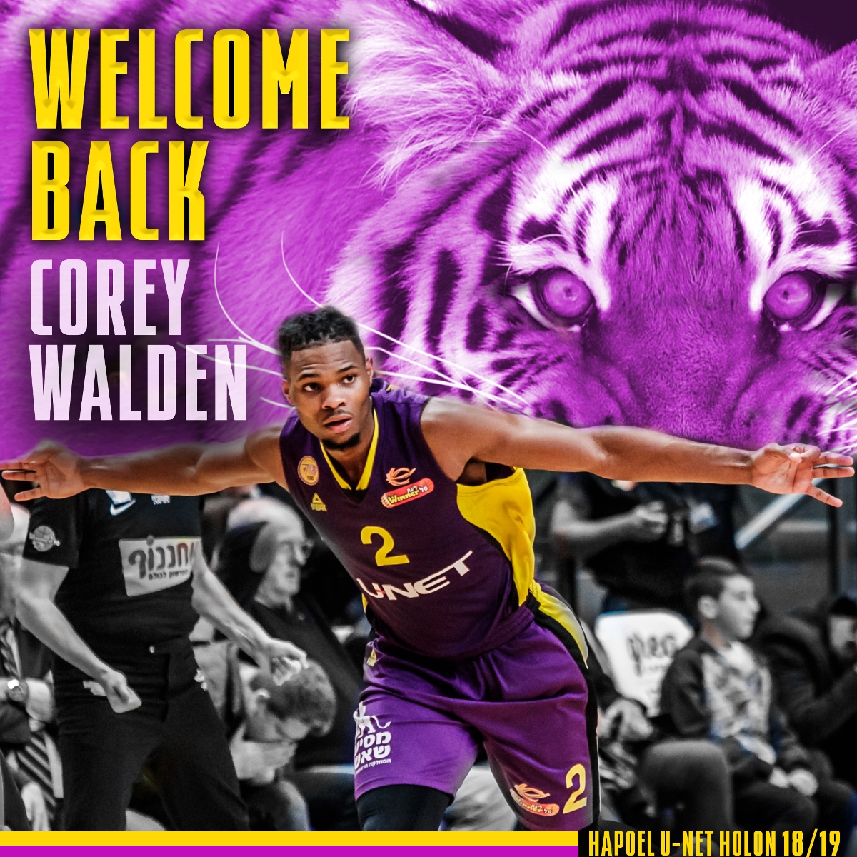 קורי וולדן האריך חוזה במחזיקת הגביע