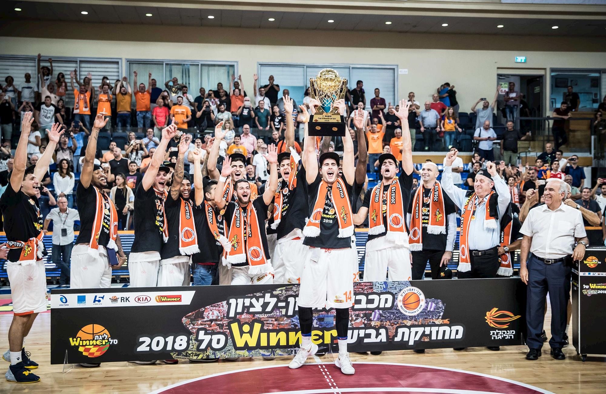 מכבי ראשל"צ מחזיקת גביע ווינר סל!