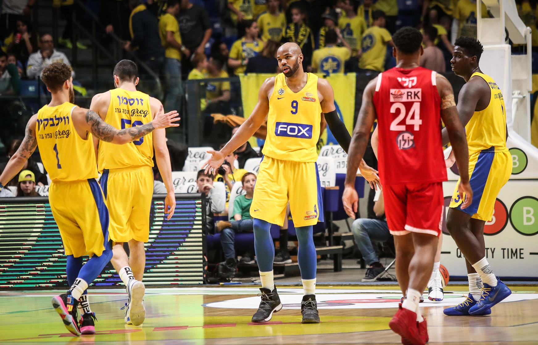 מעלה הילוך: מכבי ת"א שמרה על הפער