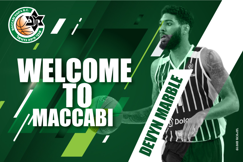 דווין מארבל חתם במכבי חיפה עד תום העונה