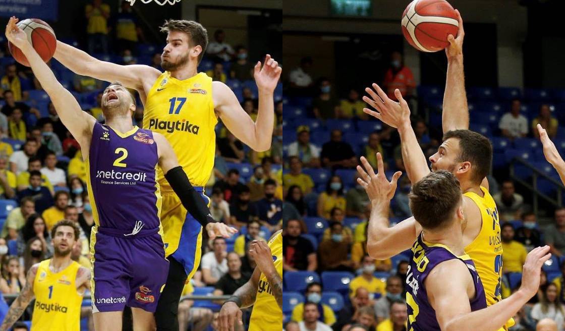 צפו: צמד הקרואטים כיכבו בניצחון על חולון