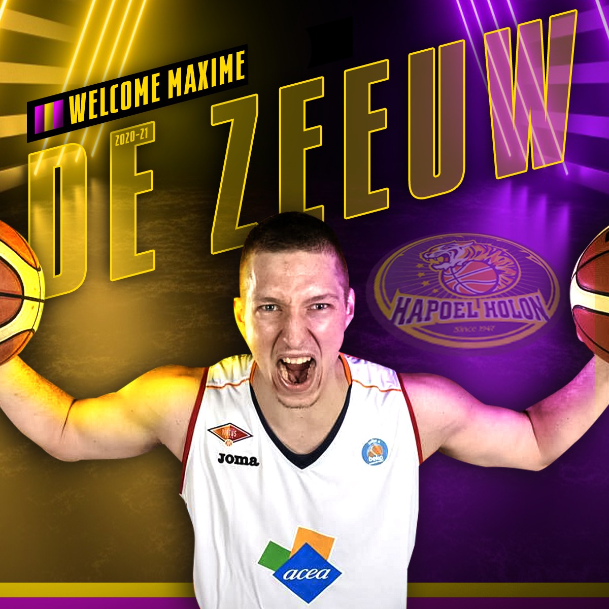 חיזוק בלגי: מקסים דה זאו חתם בחולון