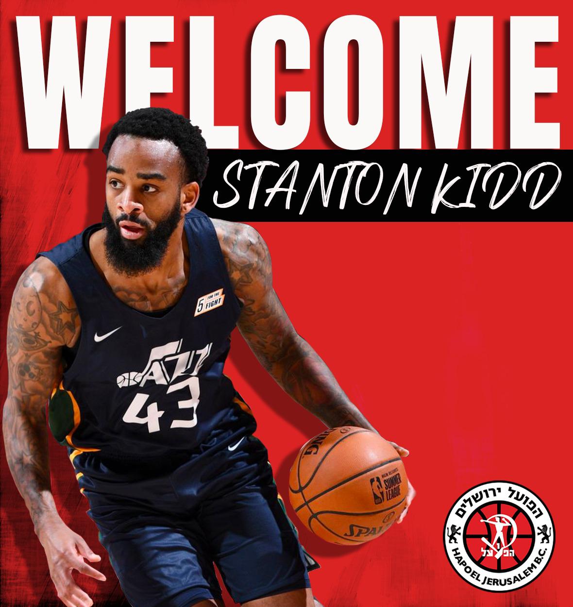 סטנטון קיד חתם בירושלים עד תום העונה