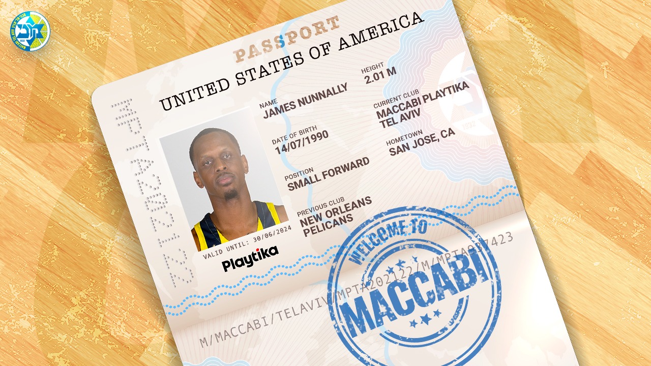 האלופה מתחזקת: ג'יימס ננאלי חוזר ארצה