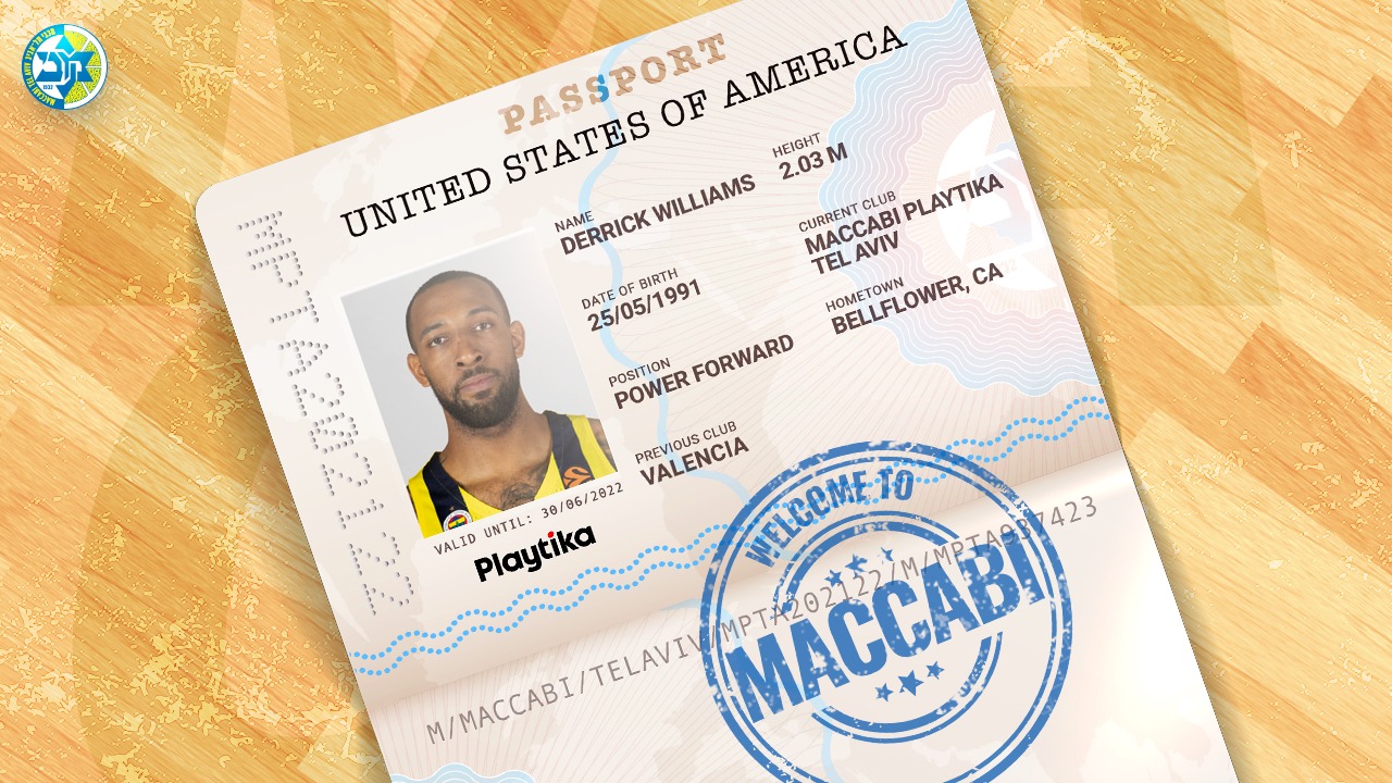 האלופה מתחזקת: דריק וויליאמס חתם