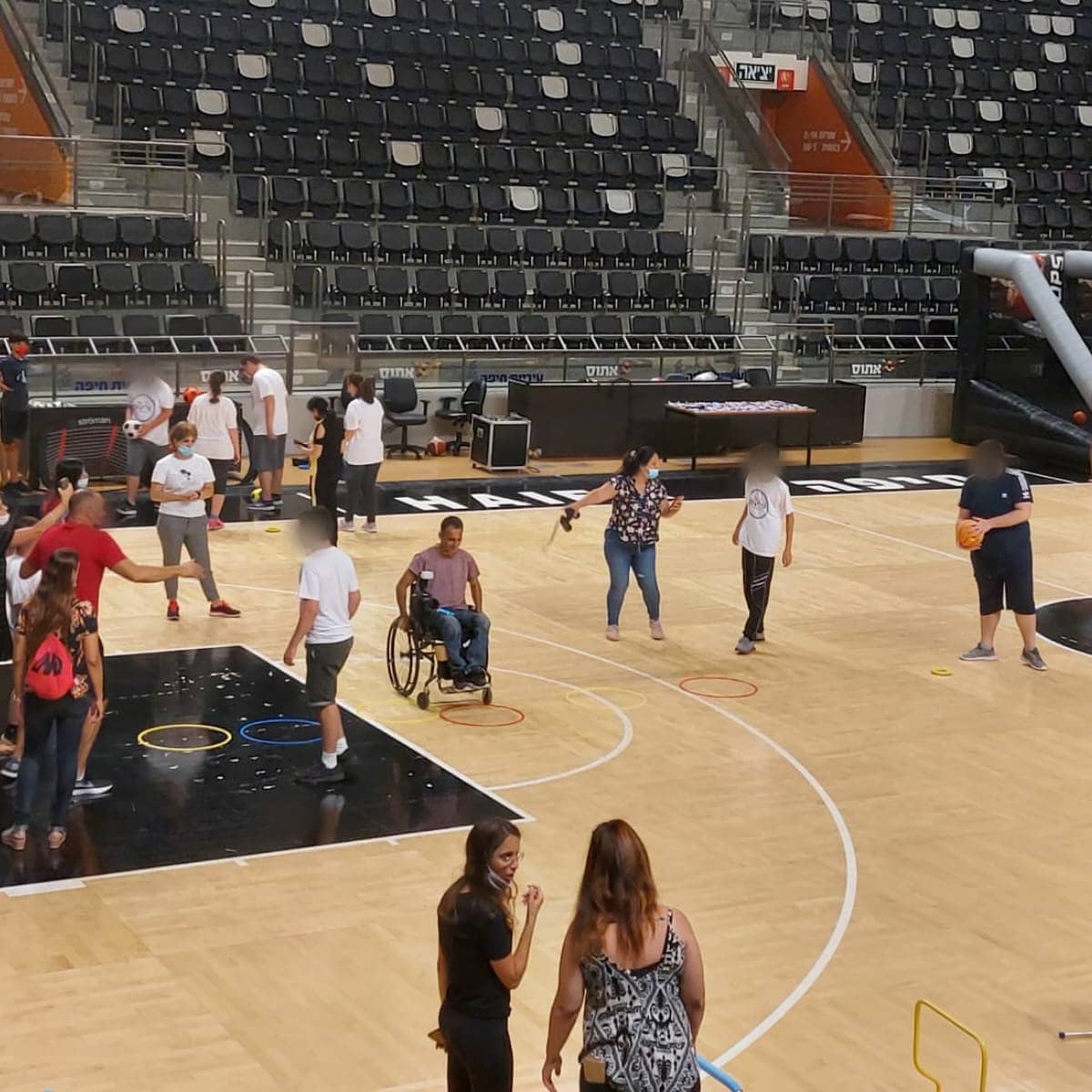 הפועל חיפה אירחה את בי"ס צלילים