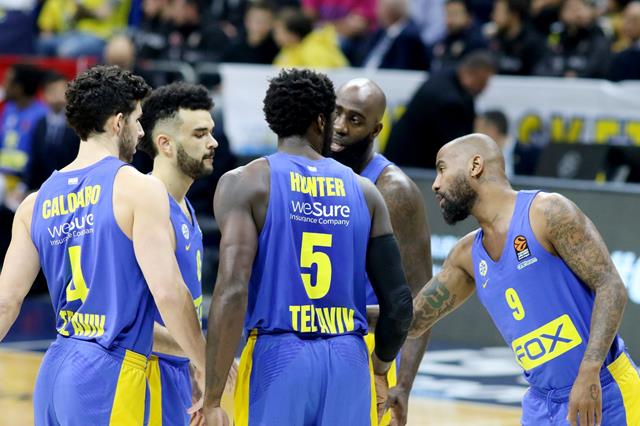 יורוליג: סל של האנטר הכניע את פנרבחצ'ה