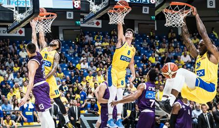 צפו: חגיגת דאנקים מרשימה של האלופה