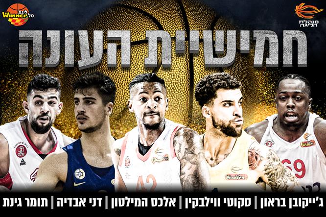 חמישיית העונה 2019-2020 בליגת ווינר סל