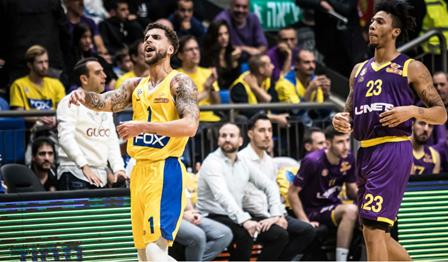 ווילב-קינג: מכבי ת"א שומרת על 100%