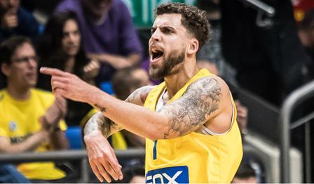 יורוליג: ווילבקין שוב ניצח את אולימפיאקוס