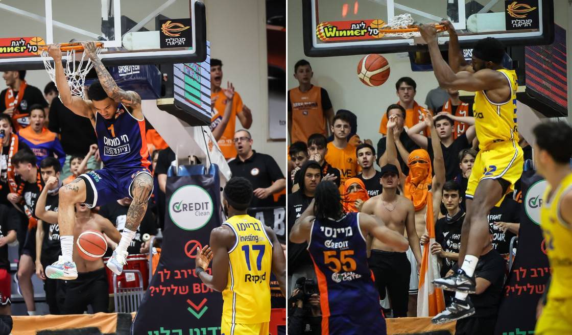 צפו: דאנקים אדירים בפסגת הטופ 10