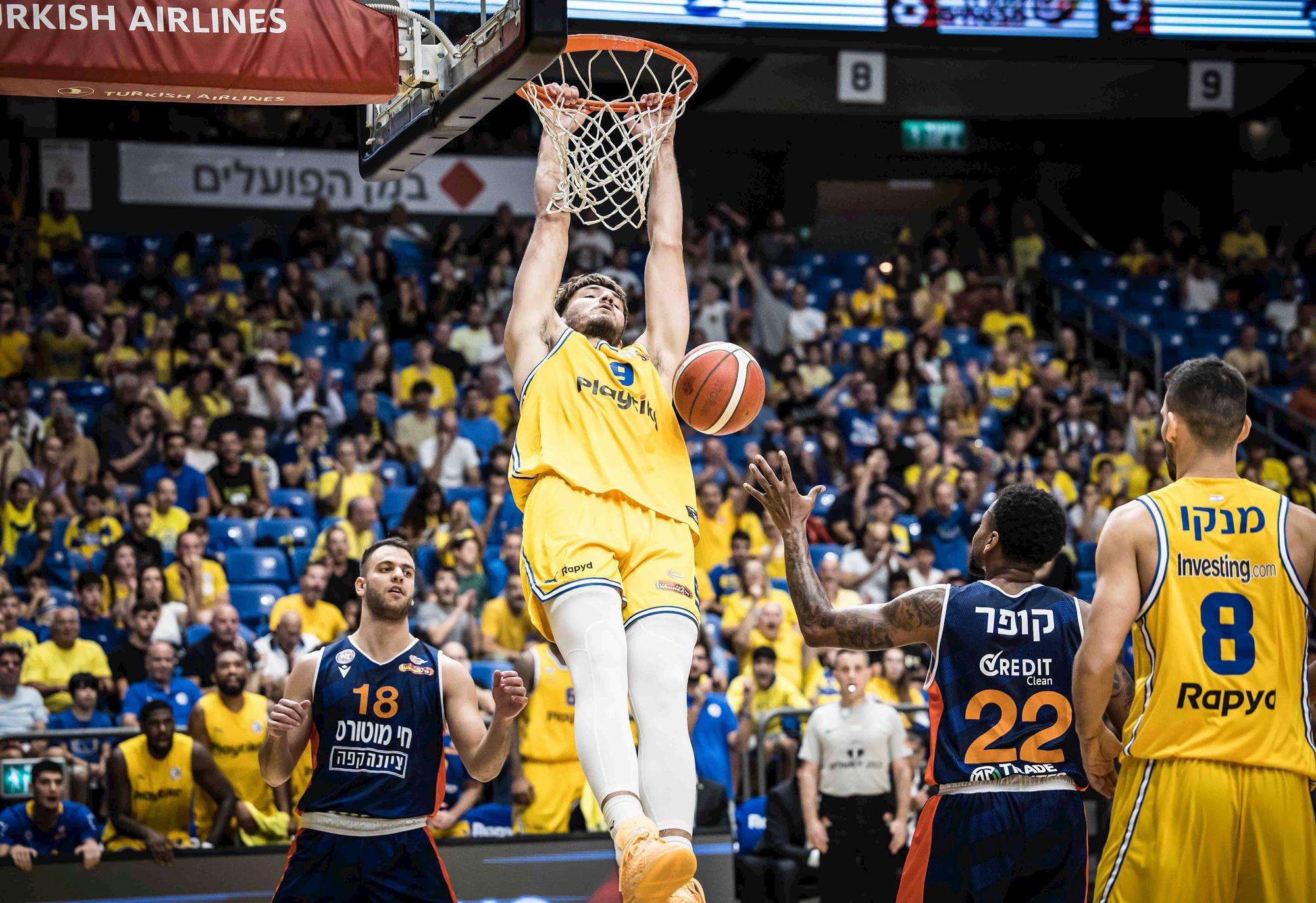 וי ראשון לצהובים-כחולים גם בליגת ווינר סל