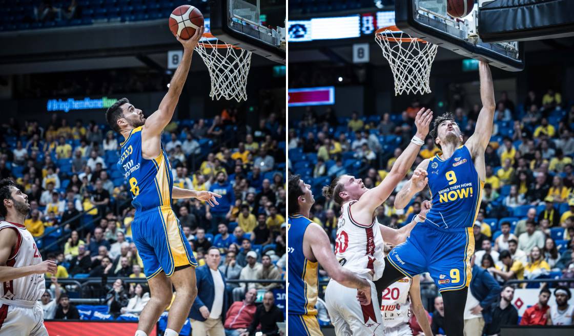 צפו: שיאי קריירה לרומן סורקין ורפי מנקו