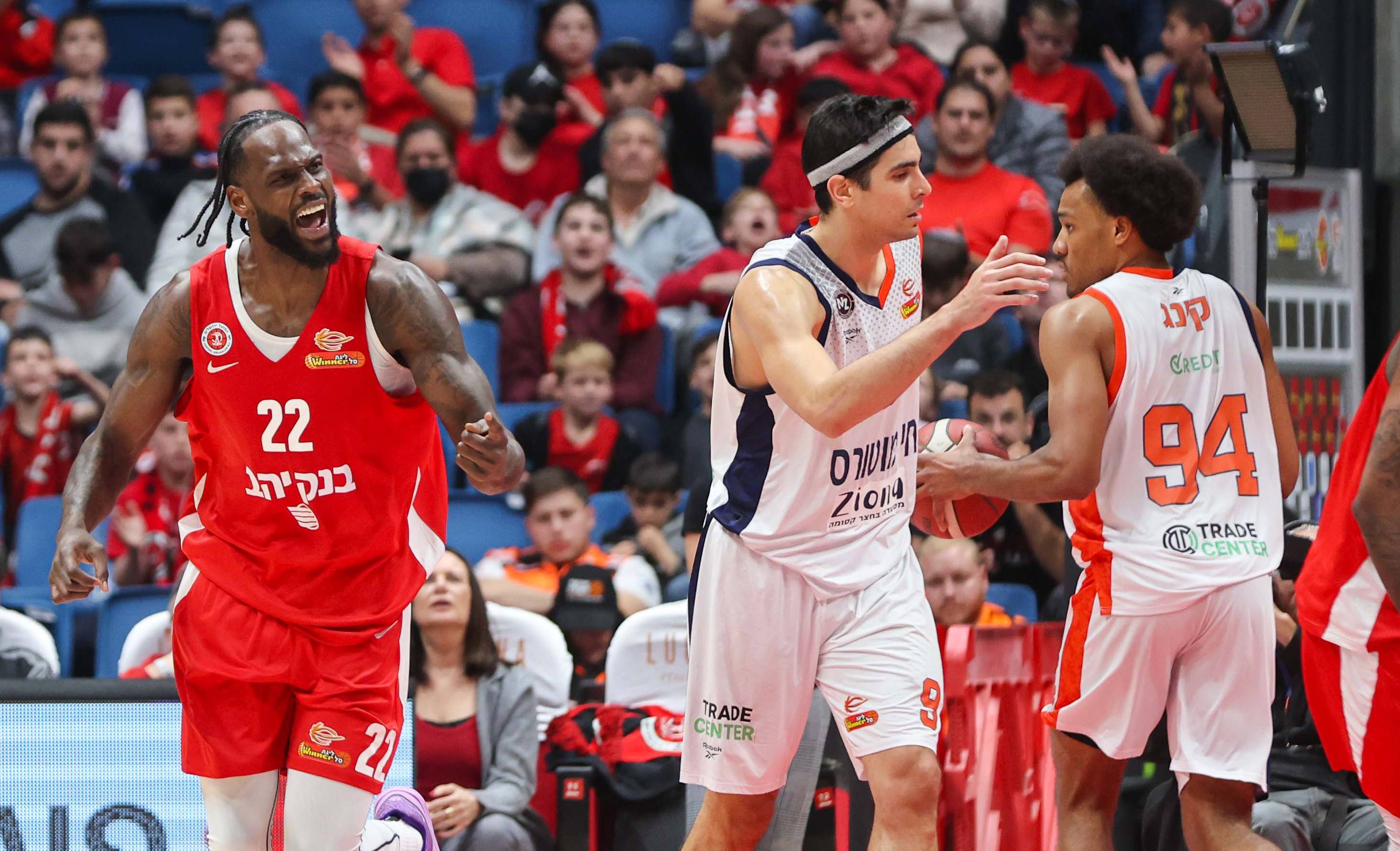 צפו: ג'אקורי וויליאמס הוביל מהפך ירושלמי