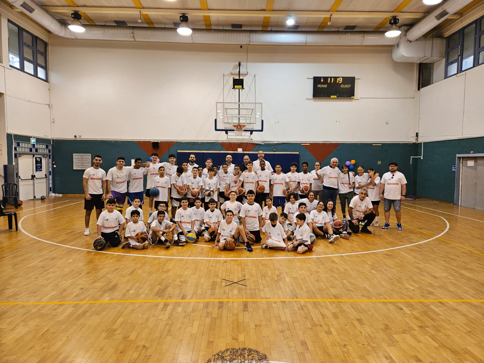 בורשטיין וניסים העבירו אימון מיוחד