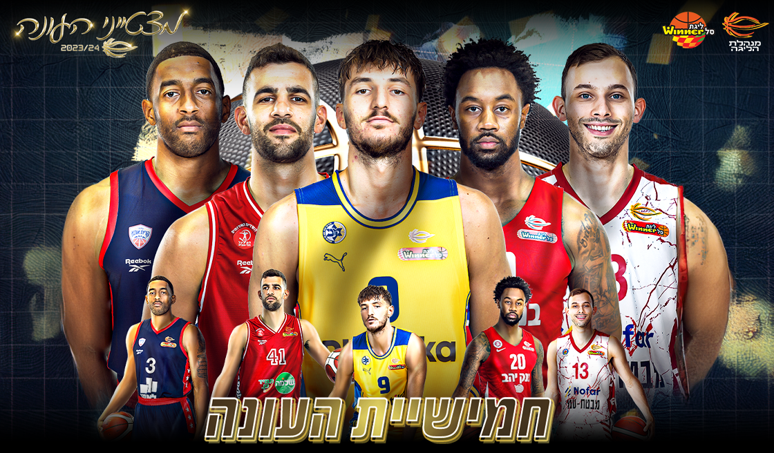 אתם בחרתם: חמישיות העונה בליגת ווינר סל