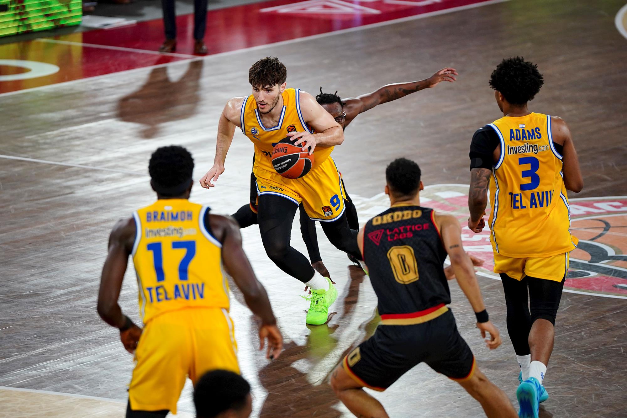 יורוליג: מכבי ת"א הפסידה במונאקו