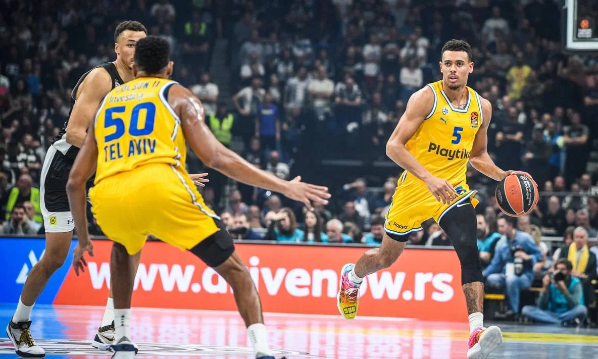 יורוליג: הפסד שלישי ברציפות למכבי ת"א