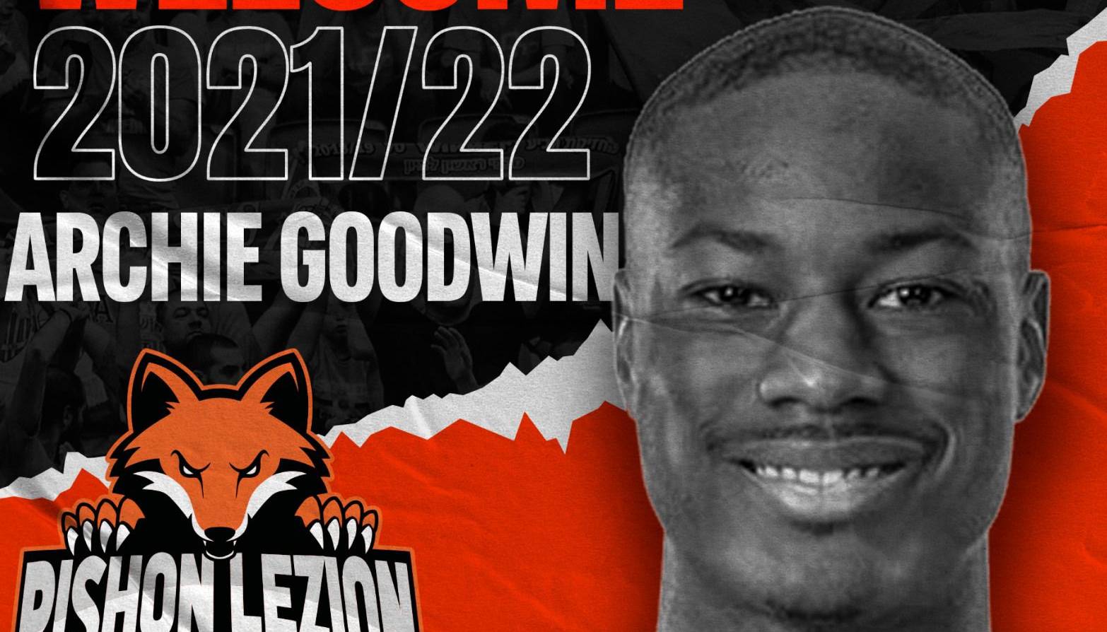 רכש נוסף לכתומים: ארצ'י גודווין בראשל"צ