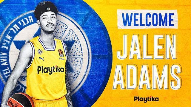 ג'יילן אדאמס חתם במכבי ת"א ל-3 חודשים