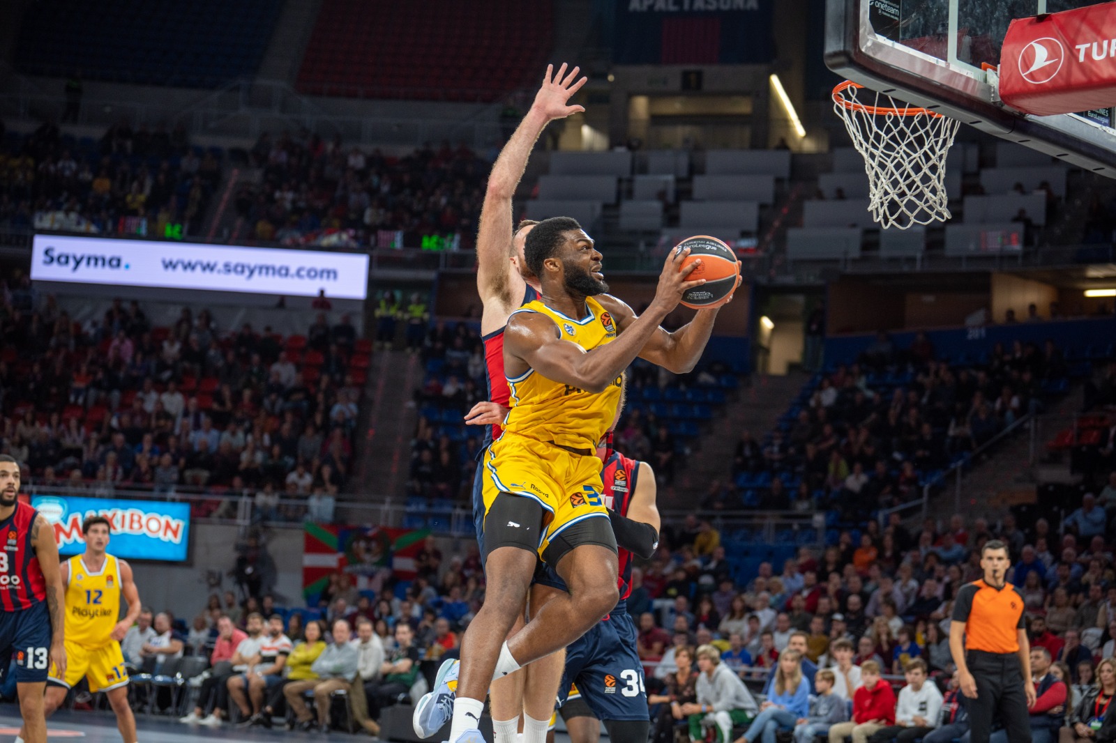 יורוליג: שיא ספיגה שלילי לצהובים בספרד