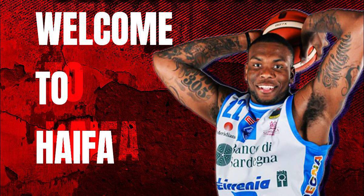 שון ג'ונס חתם בהפועל חיפה כזר חמישי