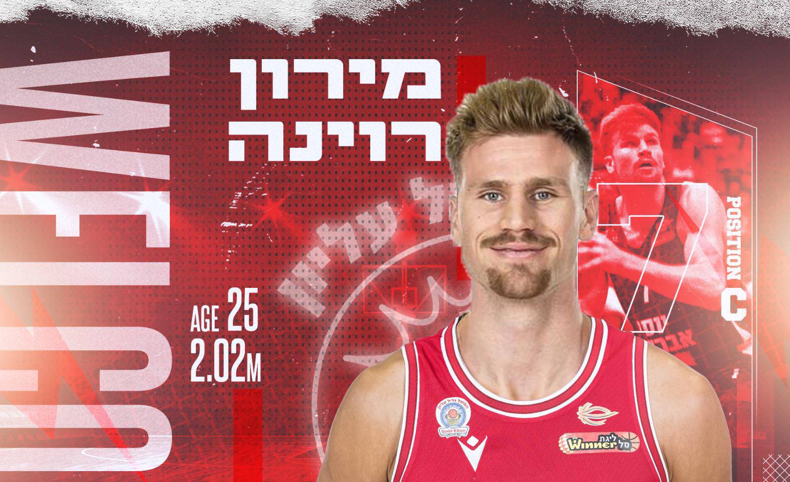 מירון רוינה חוזר להפועל גליל עליון