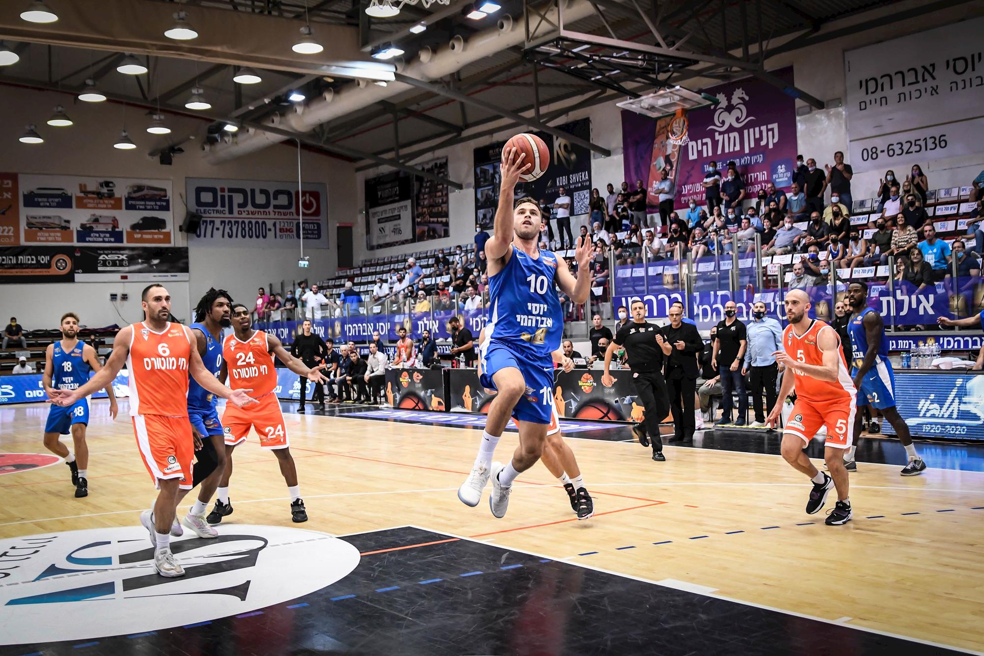 אילת שמרה על 100% ביתי מול הכתומים