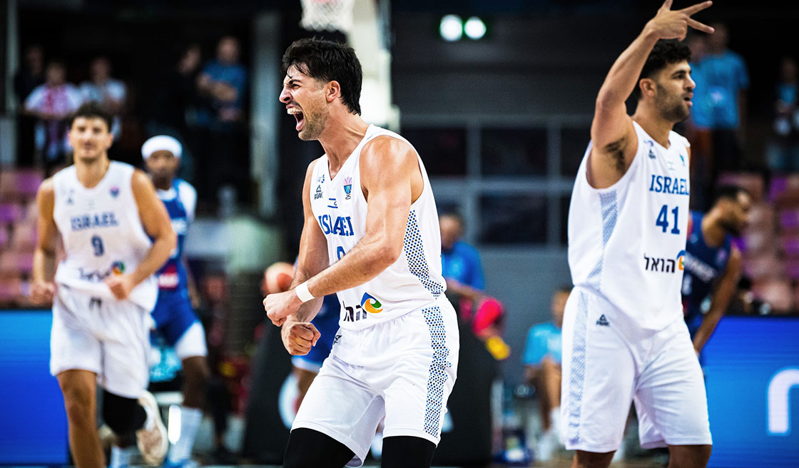 בלתי נשכח: 69:82 מדהים לישראל על צרפת