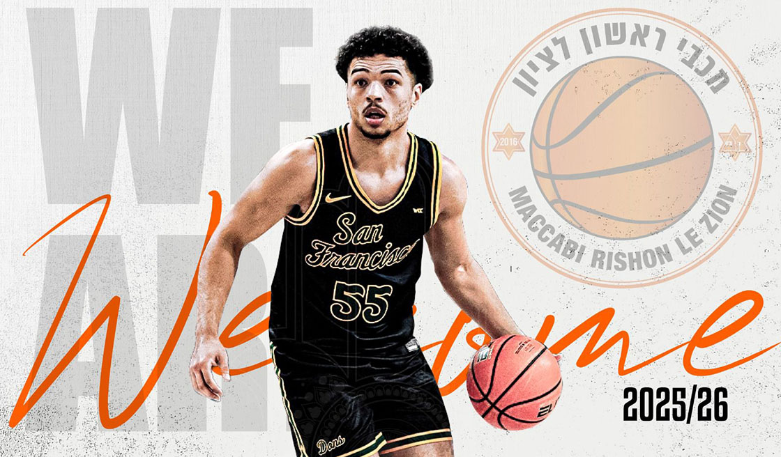 זר חדש למכבי ראשל"צ: מרכוס וויליאמס