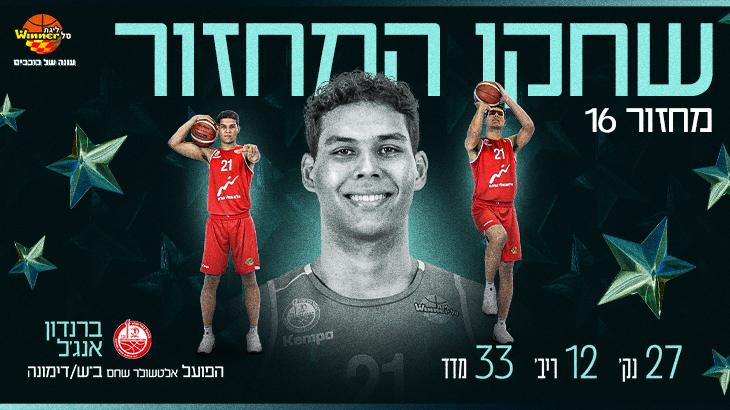 מצטיין המחזור ה-16: ברנדון אנג'ל