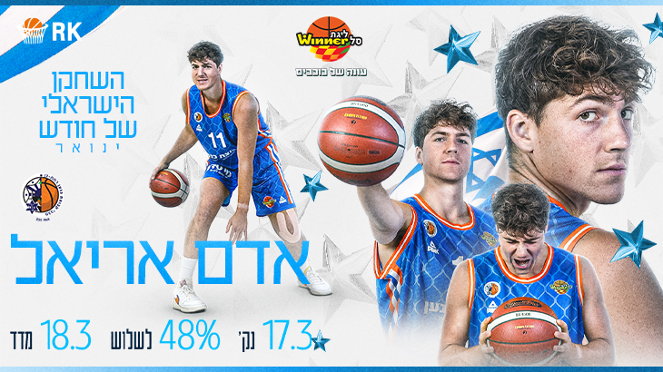 הישראלי המצטיין של החודש: אדם אריאל