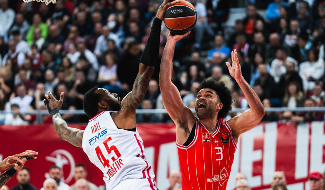 יורוליג: האדומים נעצרו מול מוליכת הטבלה