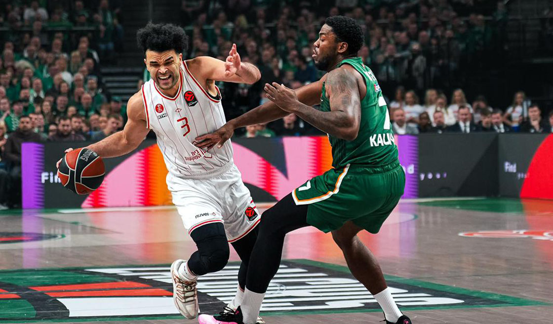 יורוליג: הפסד חמישי ברציפות לאדומים