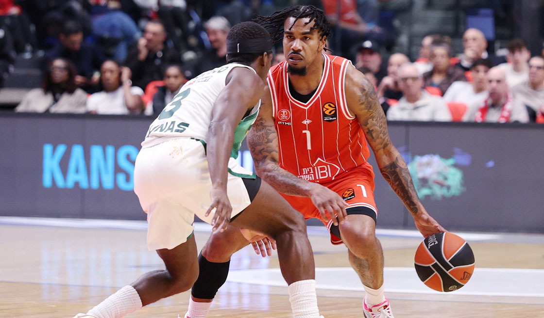 יורוליג: האדומים נעלו סיבוב בהפסד מאכזב