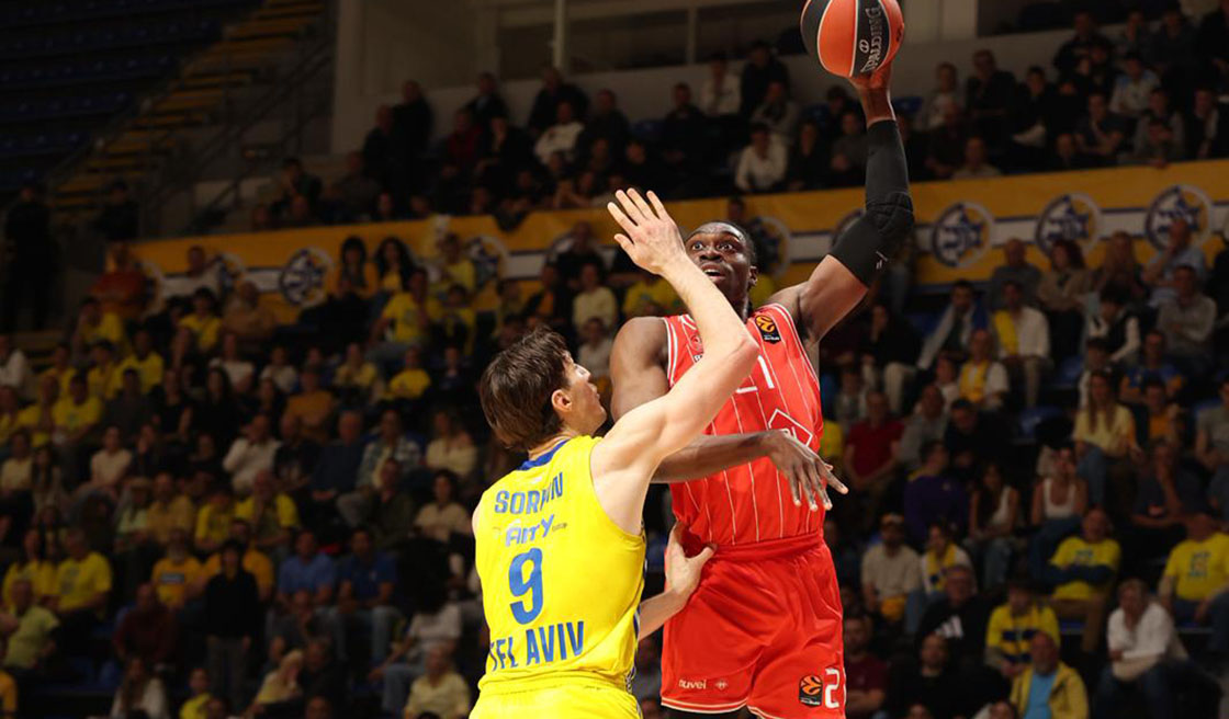 יורוליג: האדומים הבטיחו כרטיס לפלייאוף